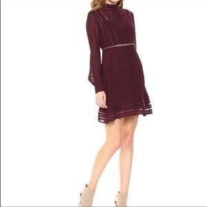 ASTR the label Women's Kirsten Long Sleeve Shift Dress Medium